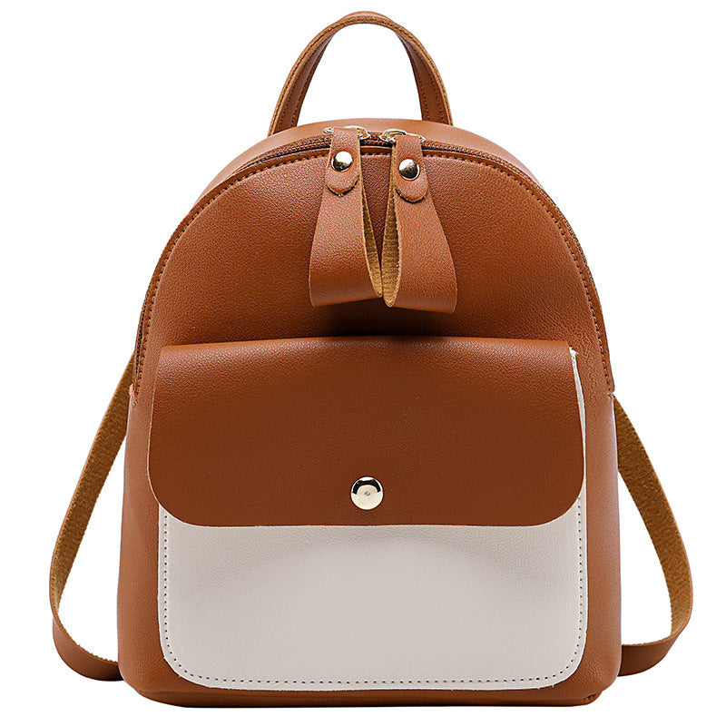 ZYB009 Spacious Leather Backpack for Everyday Use