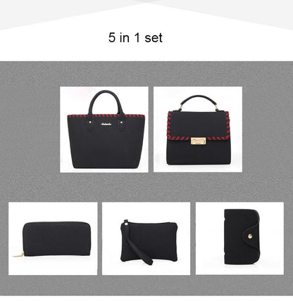 ZYB007 Five-Piece Set of Bucket Bags in Various Sizes