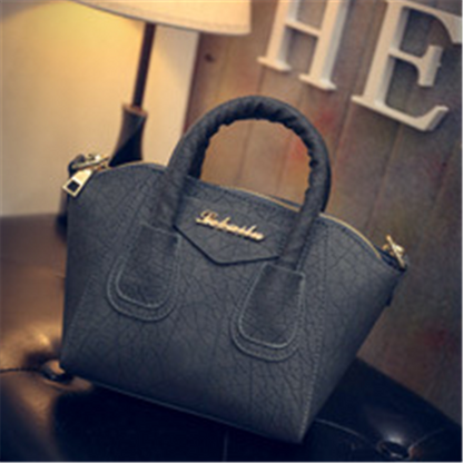 ZYB023 Timeless Elegance: Structured Leather Handbag