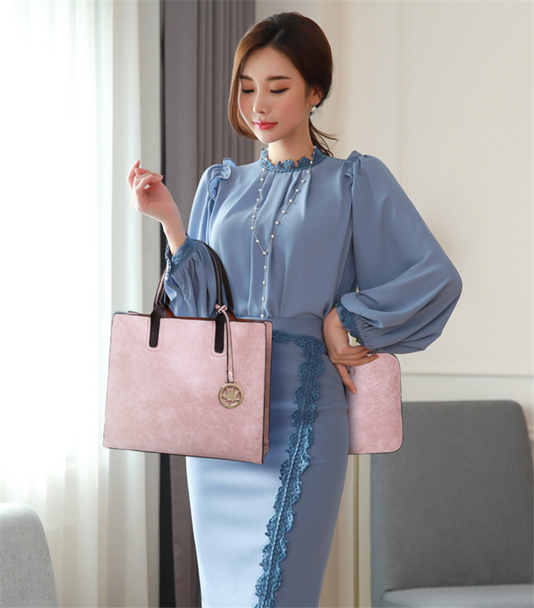 ZYB027 Chic and Versatile 3-Piece Handbag Set