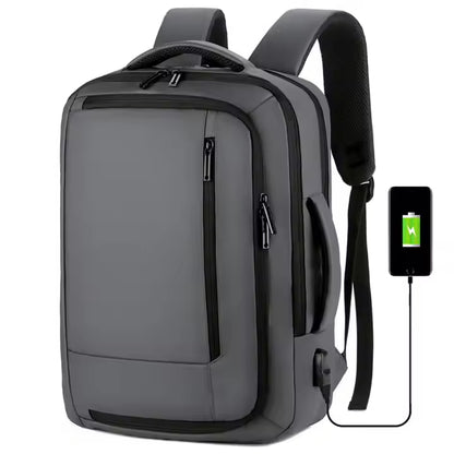 ZYB182 Tech-Savvy Backpack with Built-in Power Bank