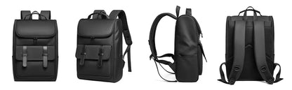 ZYB183 Classic Backpack with Vintage Flair