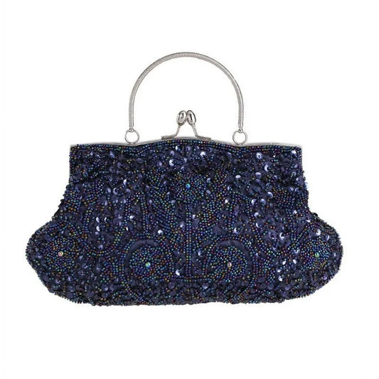 ZYB078 Timeless Elegance: Beaded Evening Bag