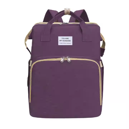 ZYB084 Multifunctional Diaper Bag Backpack