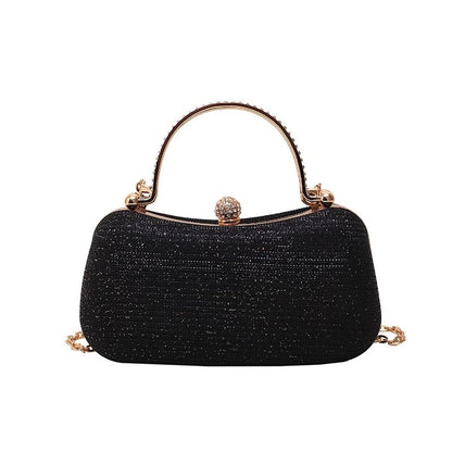 ZYB099 Sparkling Elegance: Rhinestone Clutch