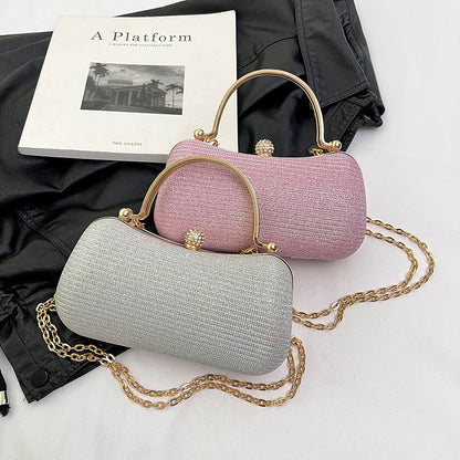 ZYB099 Sparkling Elegance: Rhinestone Clutch