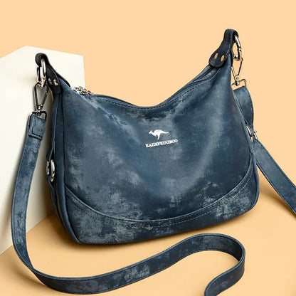 ZYB172 Versatile and Organized Shoulder Bag with a Casual Chic Vibe