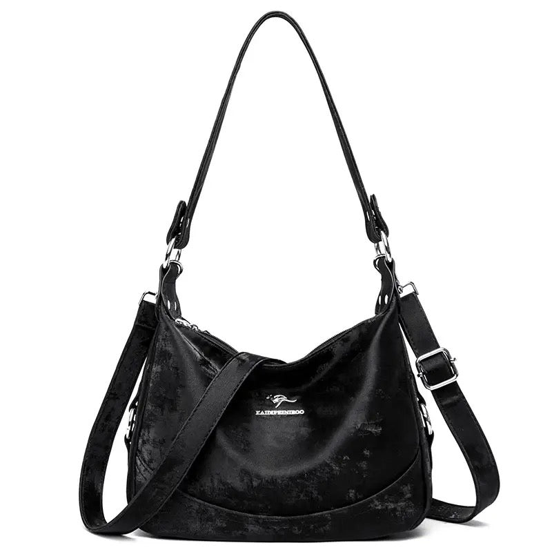 ZYB172 Versatile and Organized Shoulder Bag with a Casual Chic Vibe
