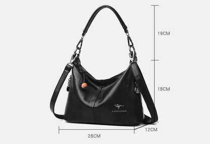 ZYB173 Elegant and Versatile Shoulder Bag with Dual Carrying Options