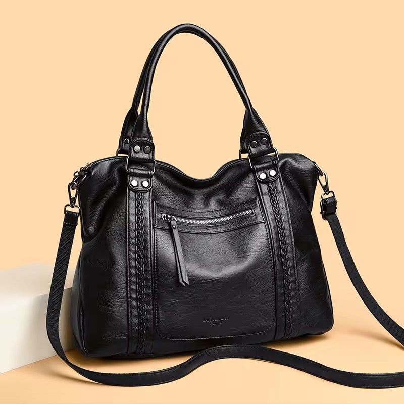 ZYB212 Minimalist Chain-Link Rectangular Shoulder Bag