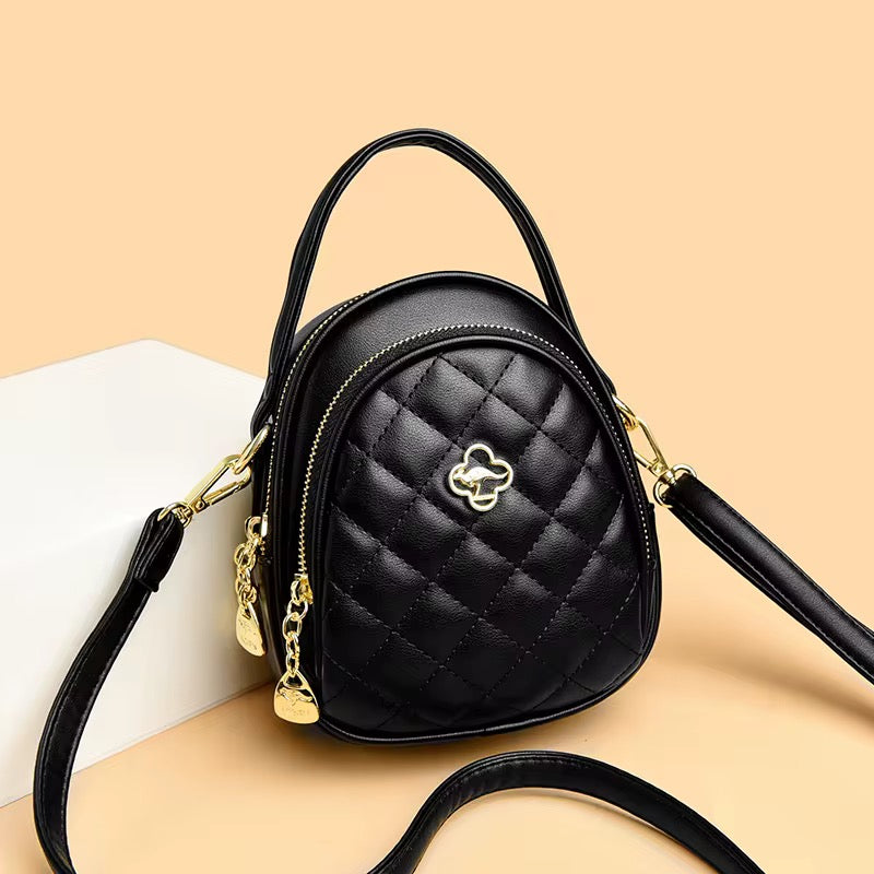 ZYB213 Quilted Dome Mini Handbag