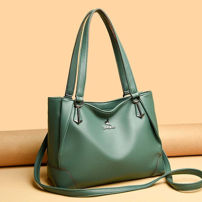 ZYB132 Timeless Elegance - Genuine Leather Shoulder Bag