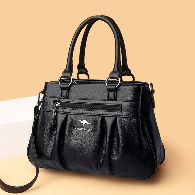 ZYB118 KAIDIFEINIROO - Luxurious Multi-Layer Leather Tote Bag