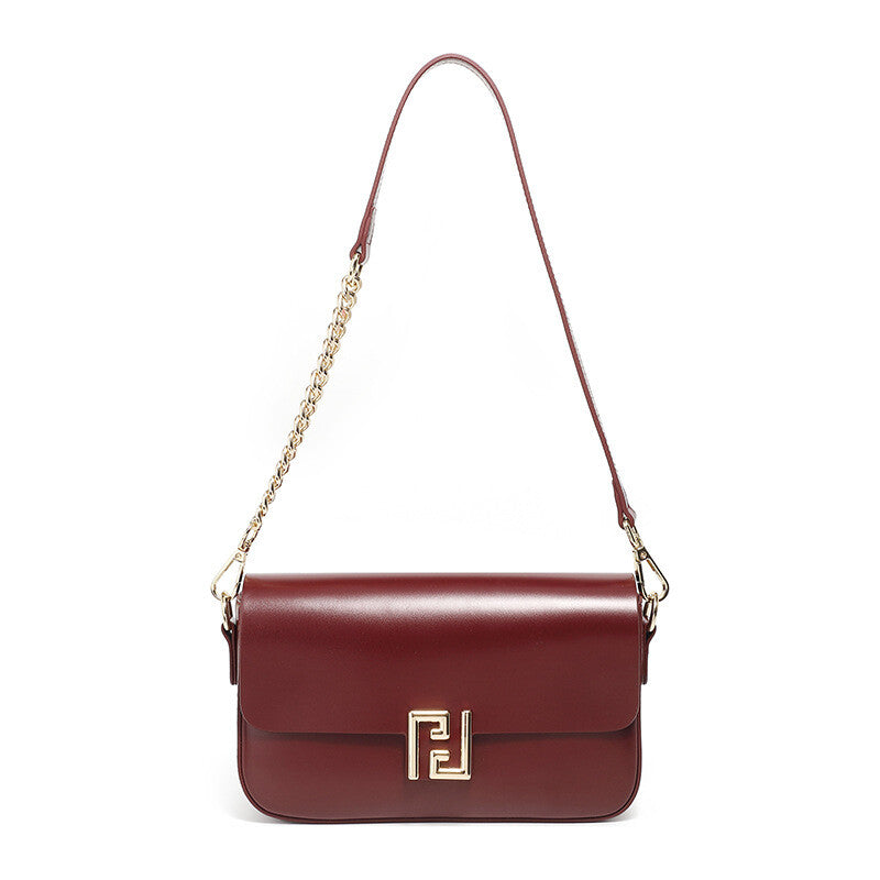 ZYB202  Chic & Structured Handbag - Modern Elegance