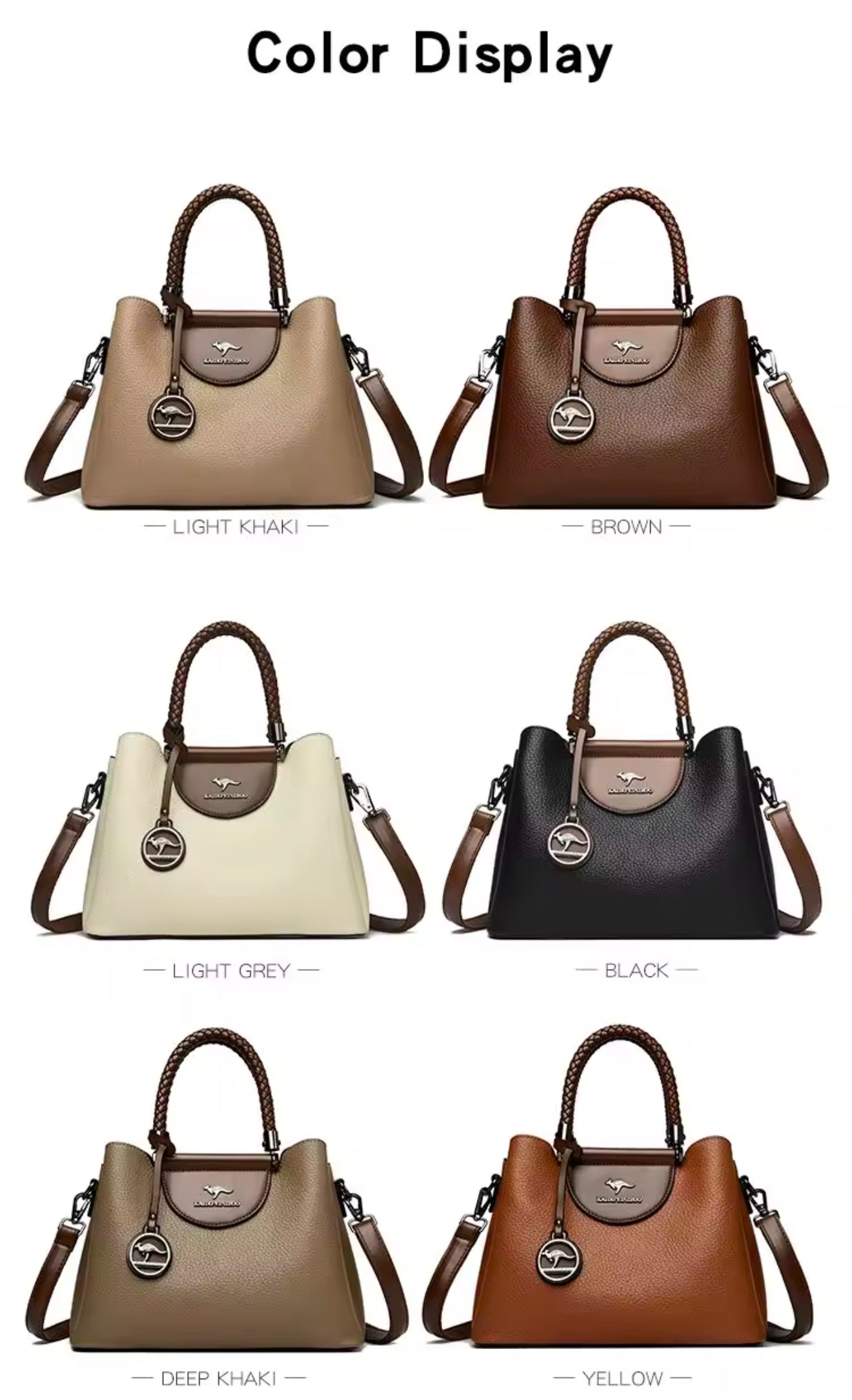 ZYB204 Chic & Structured Handbag - Modern Elegance