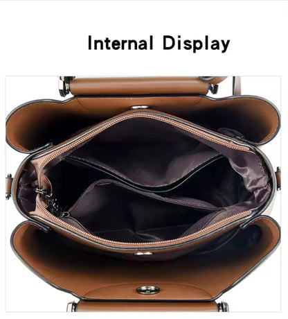 ZYB204 Chic & Structured Handbag - Modern Elegance