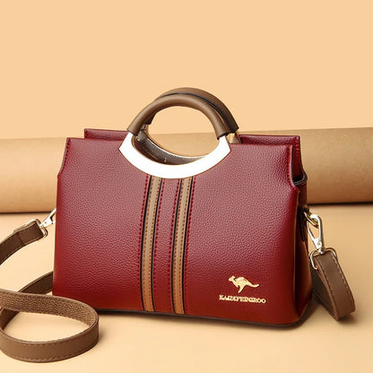 ZYB145 Pop of Color: Contrast Crossbody Bag