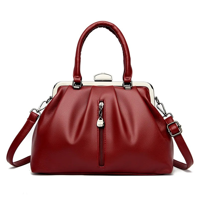 ZYB153 Elevate Your Everyday with Our Classic Leather Tote