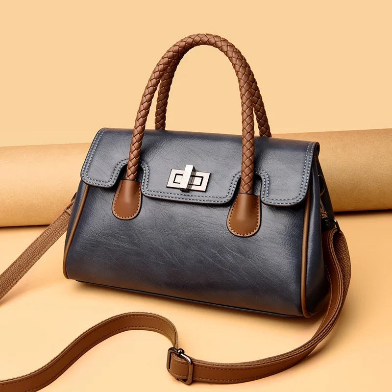ZYB148 Sleek Leather Shoulder Bag