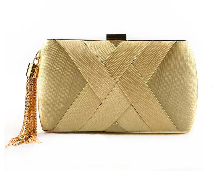 ZYB003 Elegant Clutch Bag with Tassel