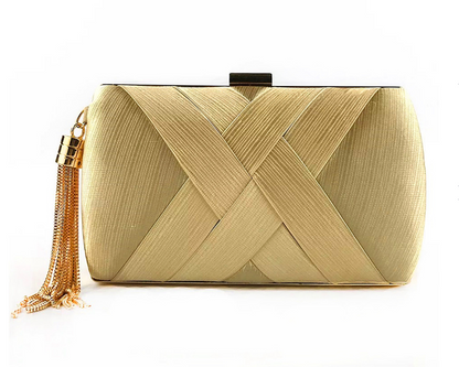 ZYB003 Elegant Clutch Bag with Tassel