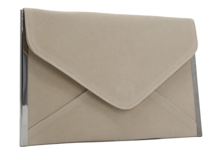 ZYB012 Sleek Velvet Envelope Clutch