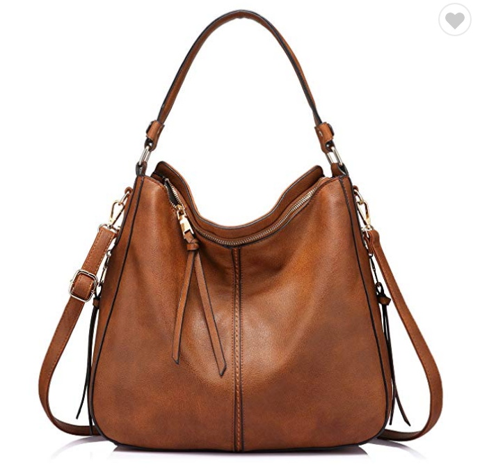 ZYB014 Hobo bag Bucket Purse Faux Leather