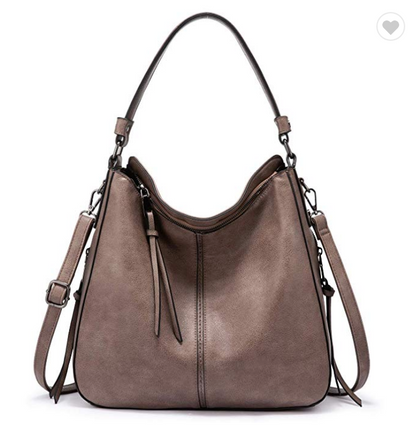 ZYB014 Hobo bag Bucket Purse Faux Leather