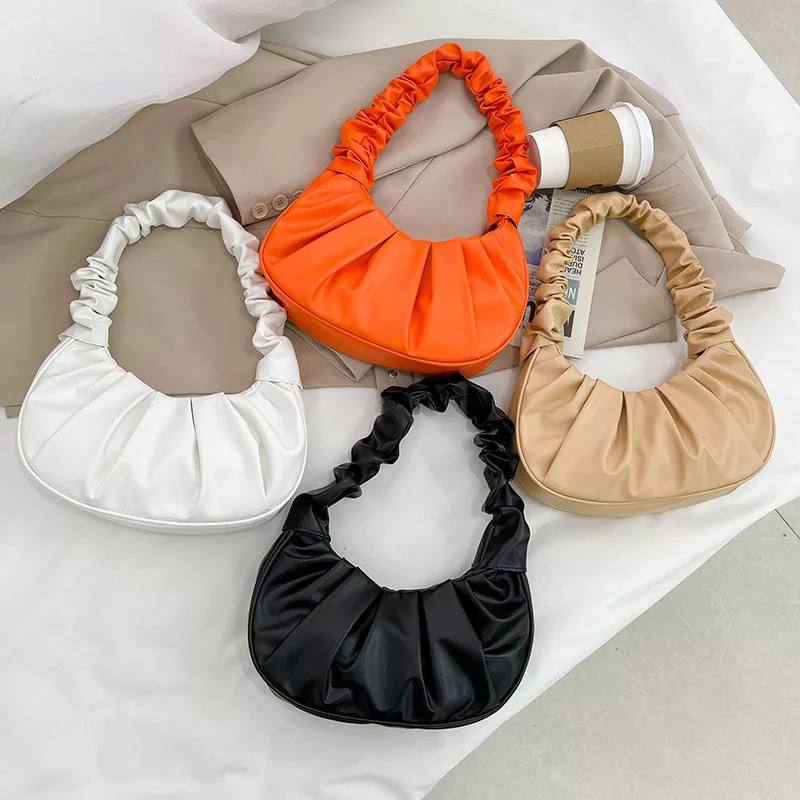 ZYB111 KAIDIFEINIROO - Elegant Pleated Shoulder Bag