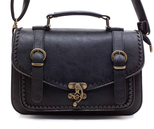 ZYB036 Vintage-Inspired Satchel Bag - Timeless Elegance